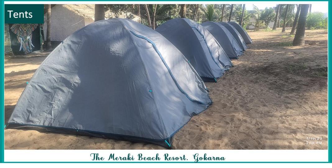 The Meraki Beach Resort Gokarna  Exteriör bild